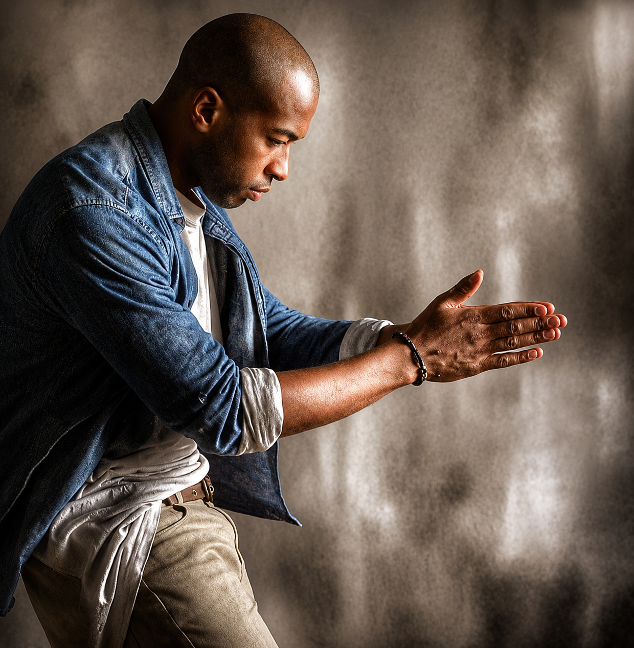 Jill RED COFFE, danseur professionnel en pleine performance